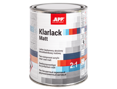 APP Klarlack Matt 2:1