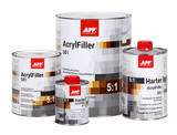 Apprêt acrylique à deux composants HS + durcisseur APP AcrylFiller 501 5:1+Harter – 020407