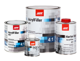 Apprêt acrylique à deux composants HS + durcisseur APP AcrylFiller 401 4:1+Harter – 020415