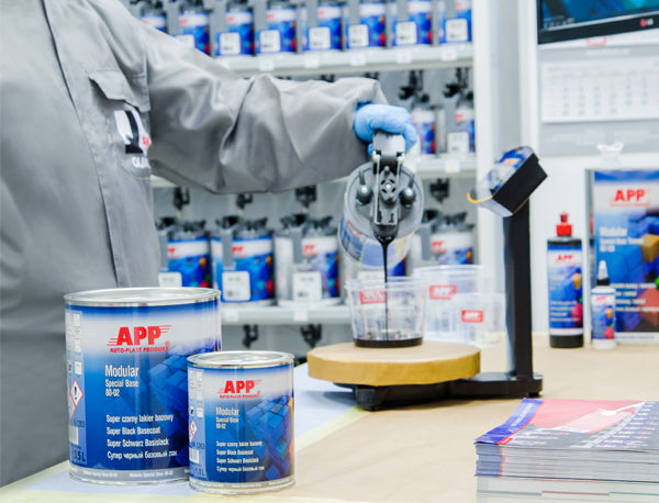 APP Modular Special Base - Peinture spéciale super noir APP Modular Special Base Super Black Basecoat – 0260002 – vue 2