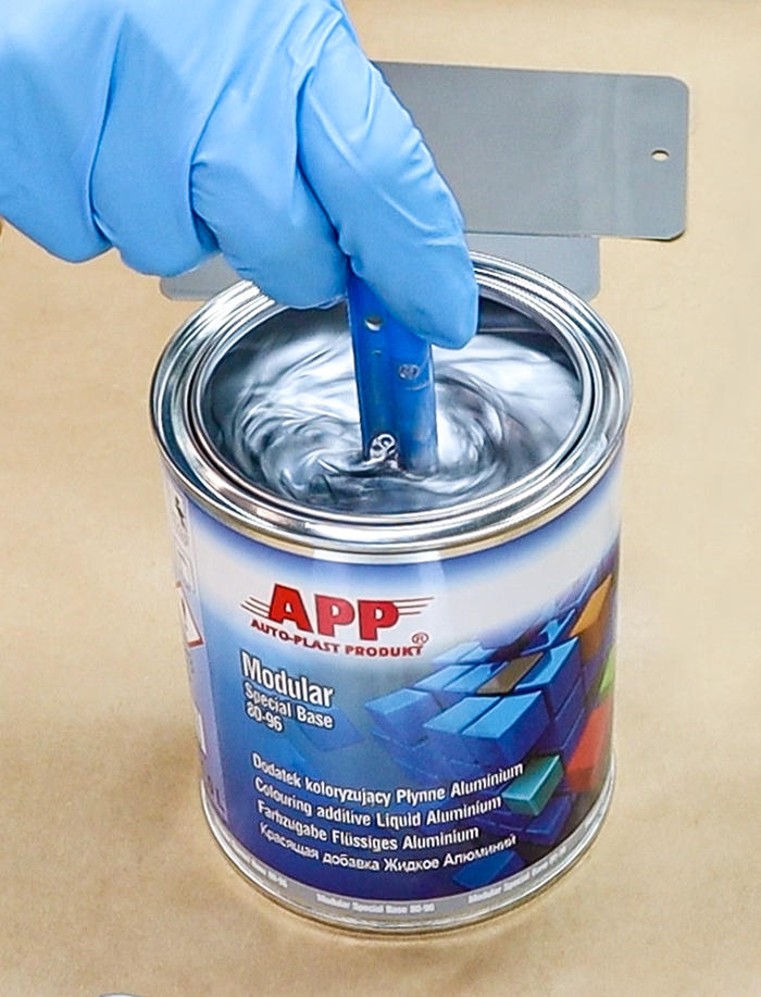 Couleur additiv - aluminium liquide APP Modular Special Base Liquid Aluminium – 0260096 – vue 2