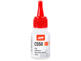 Colle cyanocrylate glue pour caoutchouc, matières plastiques APP C550 – 040507