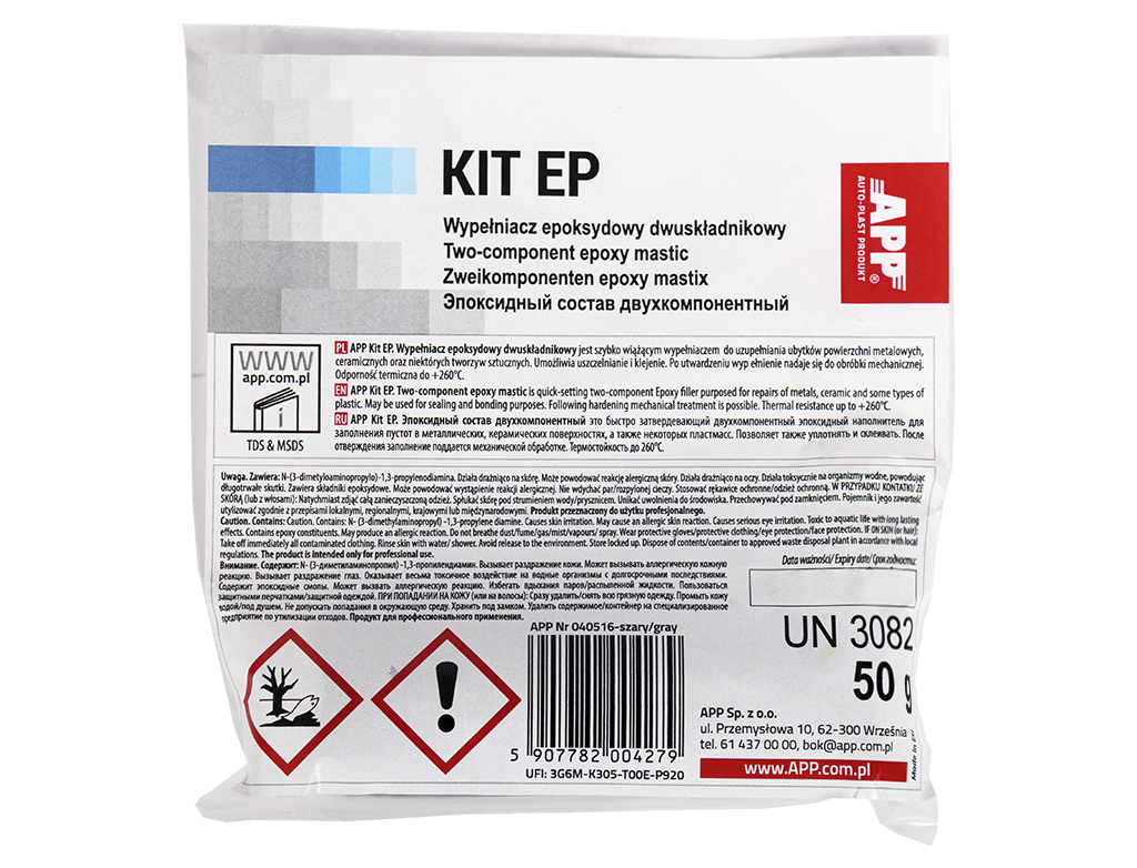 Colle Pate epoxy EP multi-usage 1k APP KIT EP – 040516