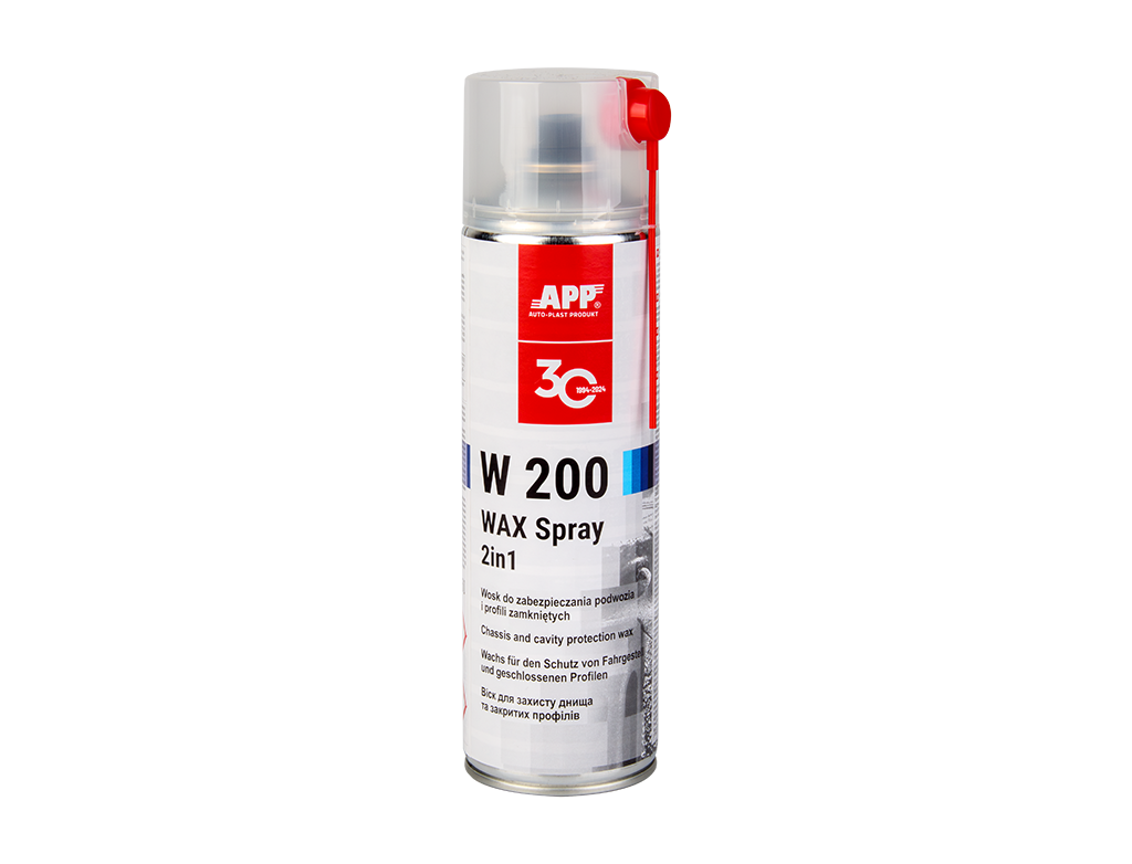 Cire pour protéger les cadres et les profils fermés APP W200 WAX Spray – 050503