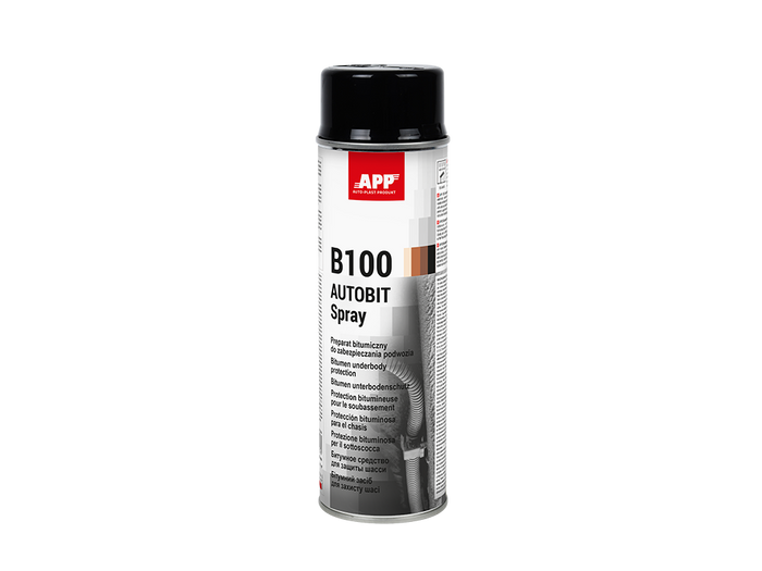 Matière bitumineuse avec propriétés antirouille et insonorisante pour protection de châssis et éléments de – 050600