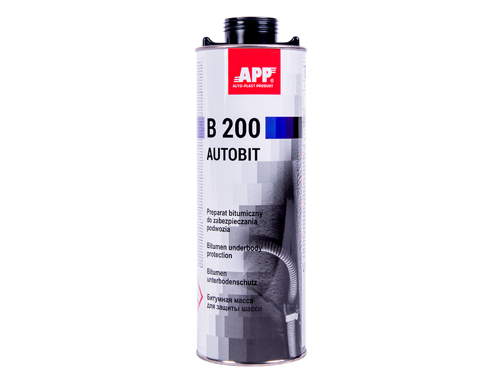 Matière bitumineuse avec propriétés antirouille et insonorisante pour protection de ch Âssis et éléments de – 050611