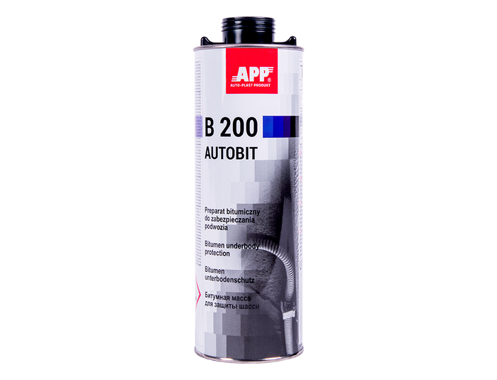 Matière bitumineuse avec propriétés antirouille et insonorisante pour protection de ch Âssis et éléments de – 050611