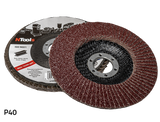 Disque à lamelle abrasive pour acier NTools LL 125 – 06XLM40 – vue 2