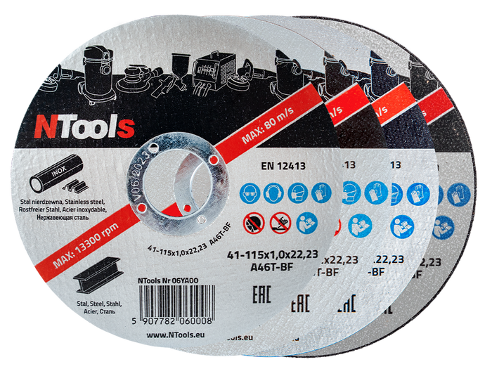 Disques pour coupe de l'acier NTools SDC – 06YA00