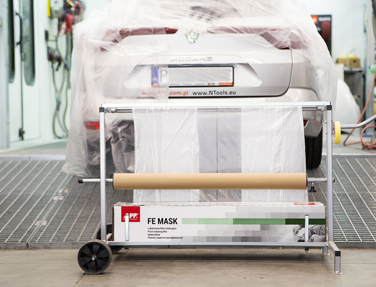 Transparent plastic body masking film (7 / 9 / 10 μm)