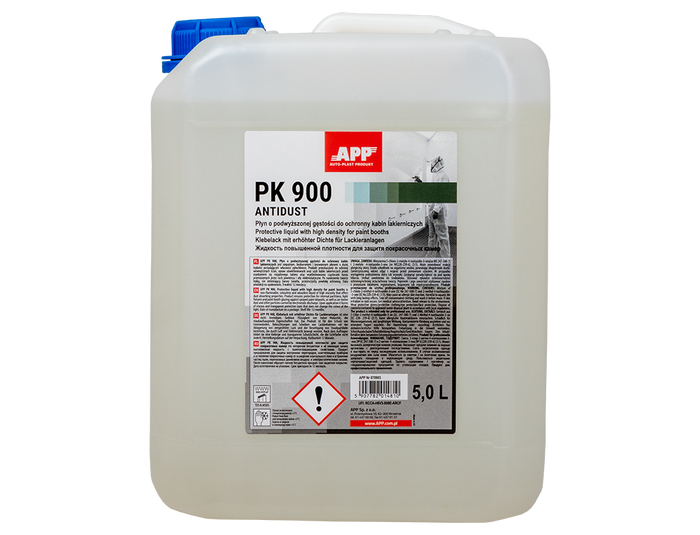 Liquide protecteur pour mur de cabine de peinture auto. APP PK 900 Antidust – 070903