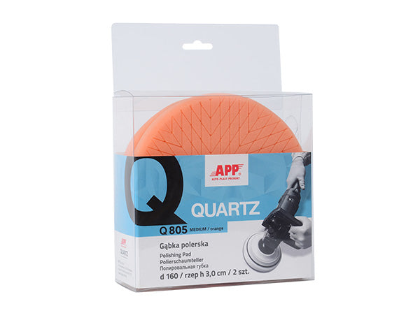 Mousse de polissage h30 -velcro APP QUARTZ Q805 – 080013 – vue 2