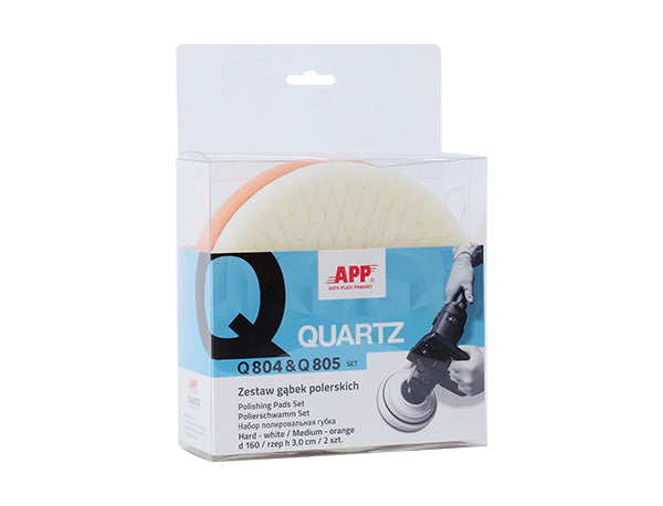 Mousses de polissages-velcro APP QUARTZ Q804 i Q805 – 080015 – vue 2