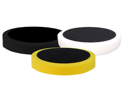 Polishing foams Ø75 mm &amp; Ø150 mm (Velcro) 