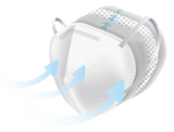 Masque jetable FFP2 4 plis APP KN95 – 091110 – vue 3