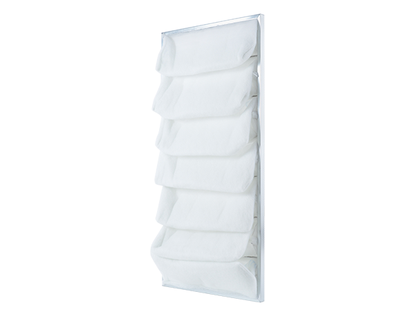 Filtre à poches - épaisseur 22 mm - 1070 × 523 × 200 mm - 1 × 7 poches avec cadre-USI-modèle C APP FK 306 – 100306 – vue 2