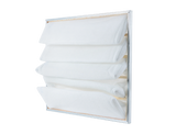 Filtre à poches - épaisseur 22 mm - 685 × 785 × 200 mm - 1 × 5 poches avec cadre -USI -modèle MILLIBAR APP – 100390 – vue 2