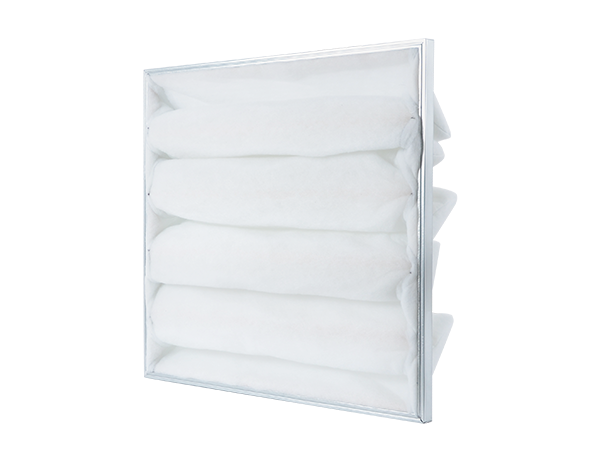 Filtre à poches - épaisseur 22 mm - 685 × 785 × 200 mm - 1 × 5 poches avec cadre -USI -modèle MILLIBAR APP FK 390 – 100390