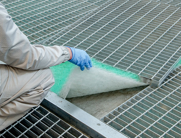 Préfiltre de sol pour cabine 3 pouces