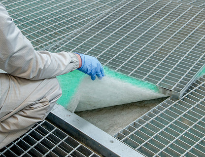 Préfiltre de sol pour cabine 3 pouces