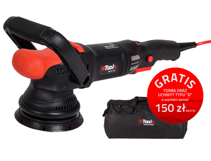 Polisseuse électrique, type Dual Action, avec une saute 15 mm NTools DAP II 15E – 126004