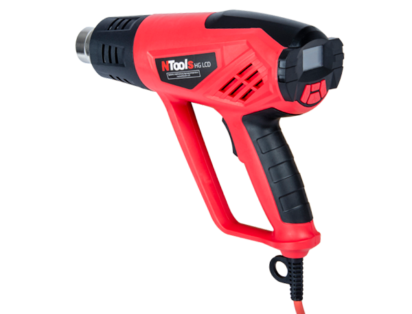 NTools HG LCD Pistolet thermique avec régulateur numérique et écran LCD NTools HG LCD – 126008