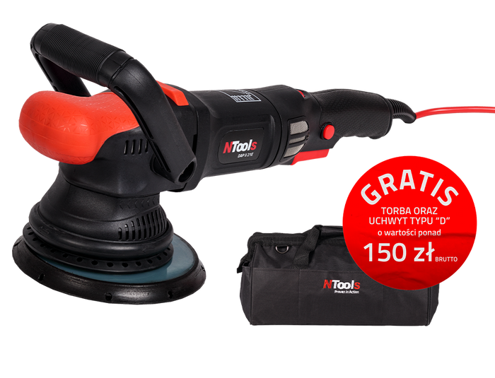 Polisseuse électrique, type Dual Action, avec une saute 21 mm NTools DAP II 21E – 126009