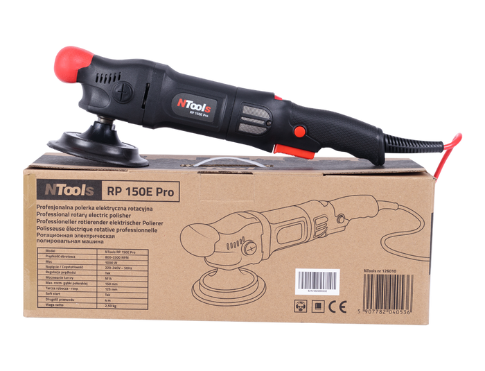 Polisseuse électrique rotative professionnelle NTools RP 150E Pro – 126010 – vue 2