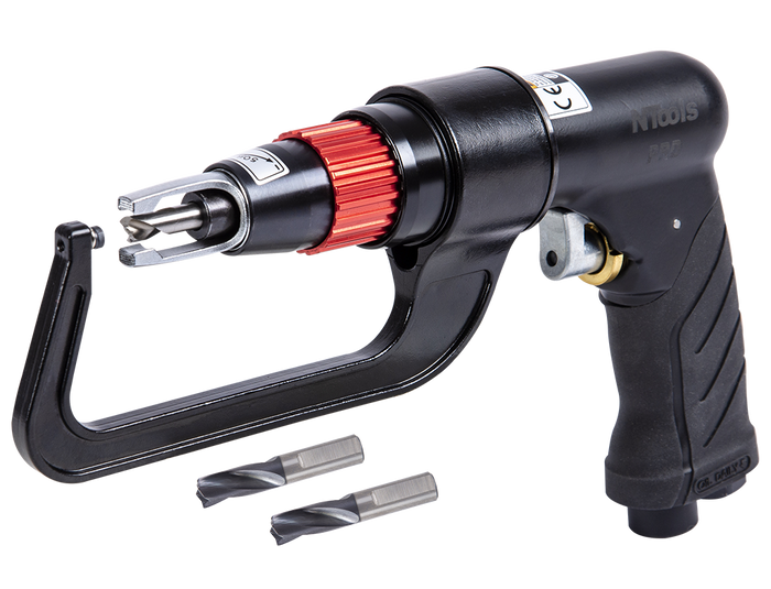 ___NTools PRD SET - NTools PRD SET - Zestaw z pneumatycznym rozwiertakiem | 3 rozwiertaki NTools PRD SET – 139520NSET