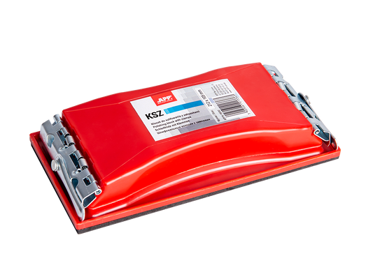Sanding block with clamp (165 x 87 mm / 212 x 105 mm) 