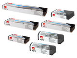 Lot de 7 cales à poncer pour papier abrasif A, B, C, D, E + 2 cales A+C gratuit APP KSP SET – 150216