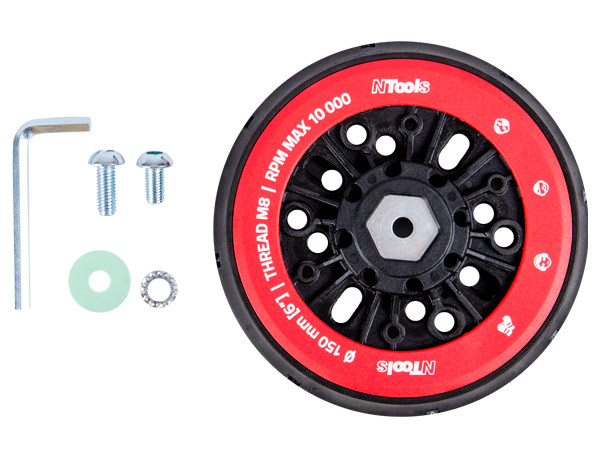 NTools SWR 03E/05E TR 1501517U - Plateau abrasif NTools TR 150 15/17U – 150570 – vue 2