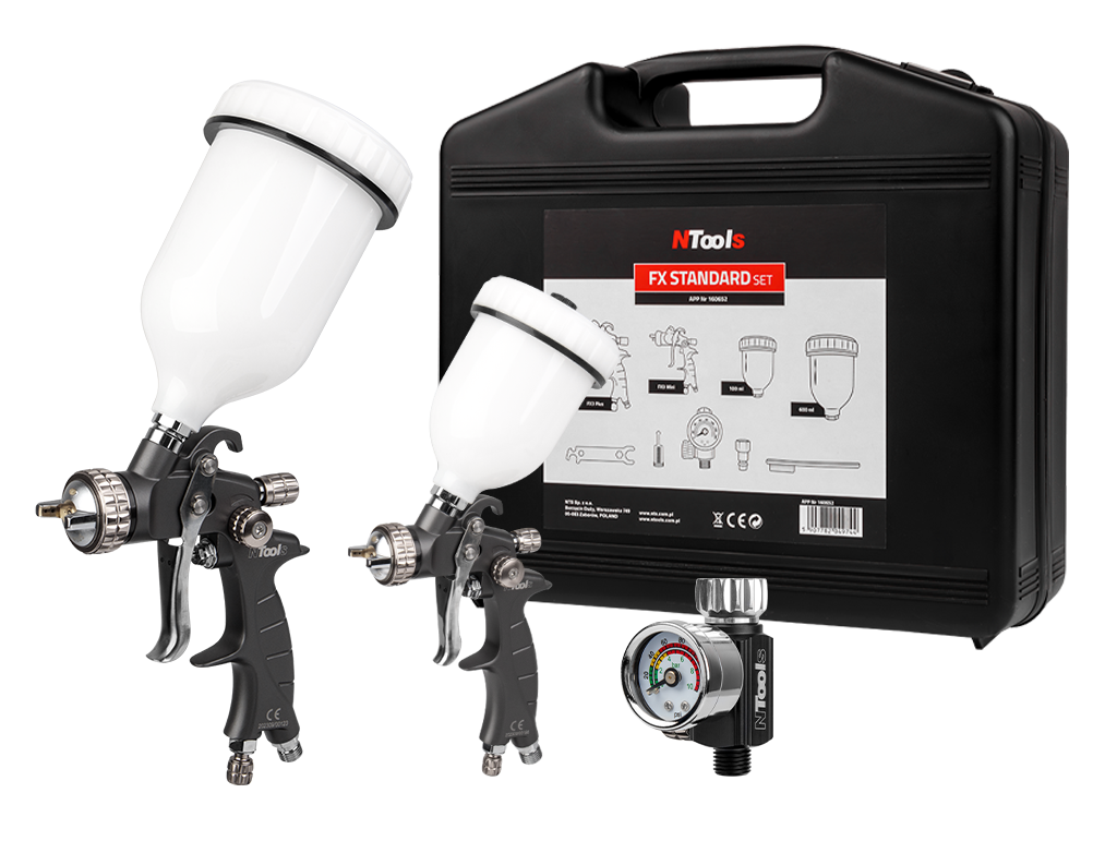 Ensemble de pistolets de pulvérisation NTools FX Standard SET – 160652