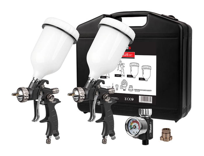 Ensemble de pistolets de pulvérisation NTools F × 3 PLUS SET – 160670