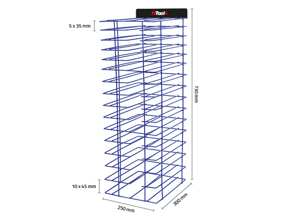 Rack pour papier abrasif NTools M991 Stand – 170103 – vue 2