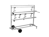 Chariot de marouflage pour 3 rouleaux de papier de 30 à 90 cm NTools SPM 3 – 170202