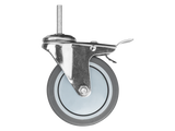 Roue pivotante de transport avec frein NTools TPR Caster B100 – 170552