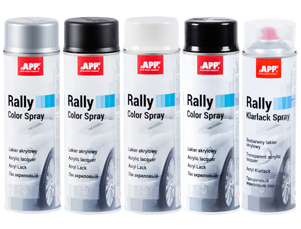 Peinture et vernis acrylique APP Rally Color Spray – 210111