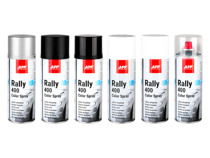 Peinture acrylique APP Rally 400 Color Spray – 210121