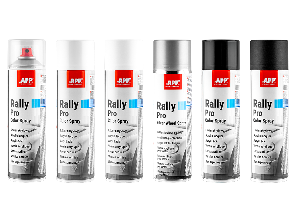 Peinture acrylique APP Rally PRO Color Spray – 210131