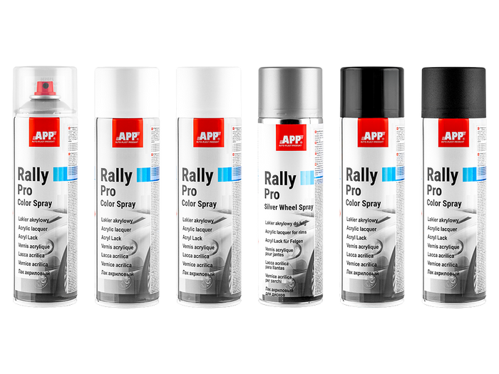 Peinture acrylique APP Rally PRO Color Spray – 210131