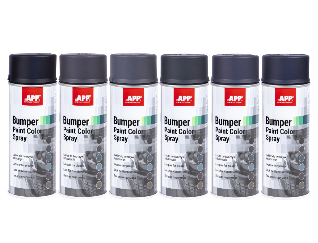 Peinture pour les matières plastiques APP Bumper Paint Color Spray – 210403
