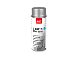 Peinture haute température en aérosol APP L 800°C Silver Spray – 210433