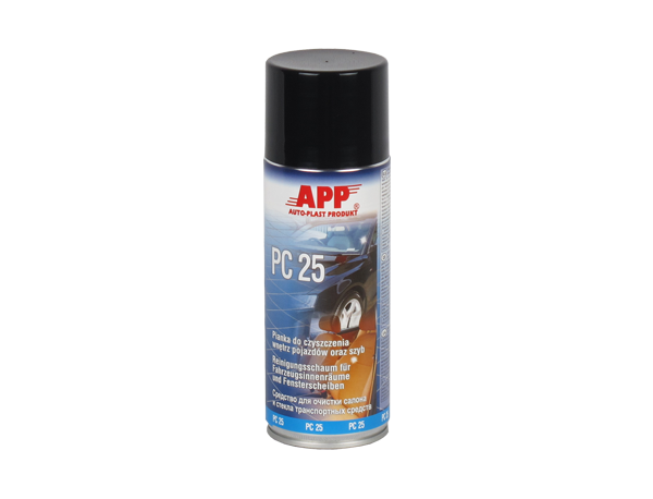 Mousse en spray multifonctions pour nettoyage des véhicules (à l'intérieur ) APP Pièces 25 Spray – 212016