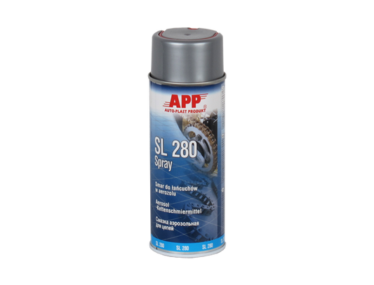 Motorcycle chain lubricant spray 