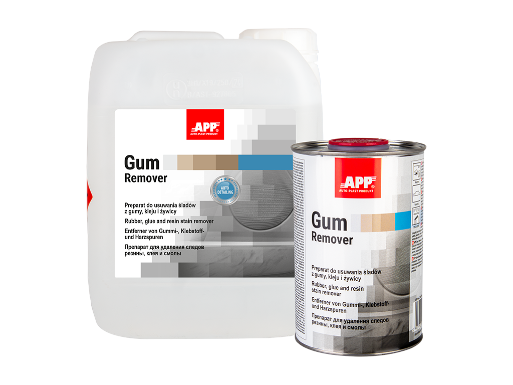 Produit pour enlever traces en caoutchouc, colle et résine APP GUM Remover – 220136