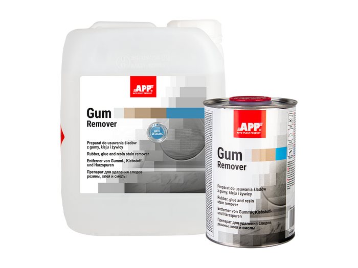 Produit pour enlever traces en caoutchouc, colle et résine APP GUM Remover – 220136