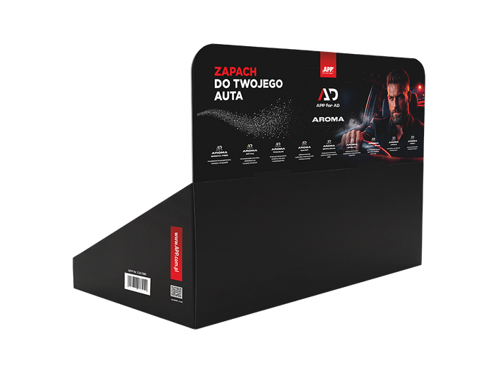 Stand d'exposition pour parfums de voiture APP pour AD AROMA Display Stand – 220180 – vue 2