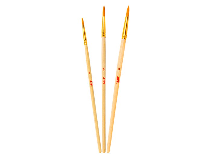 Ensemble de pinceaux ronds APP Liner – 250040 – vue 2