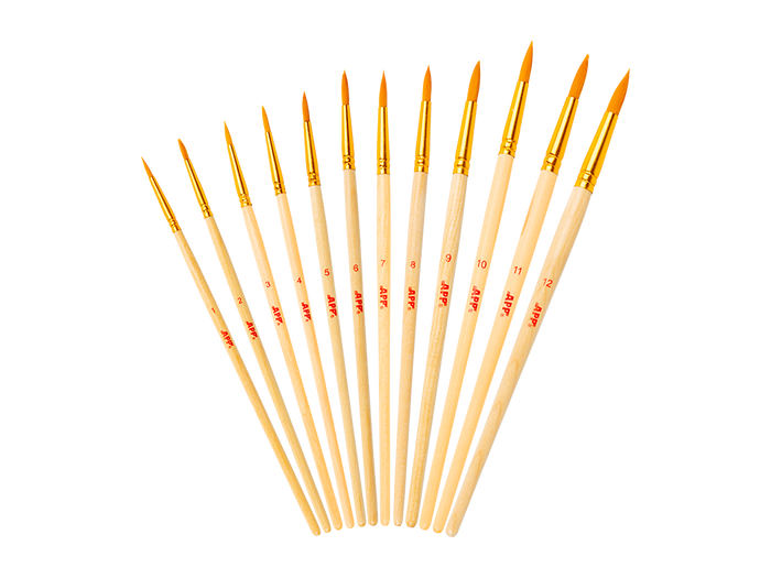 Ensemble de pinceaux ronds APP Liner – 250040